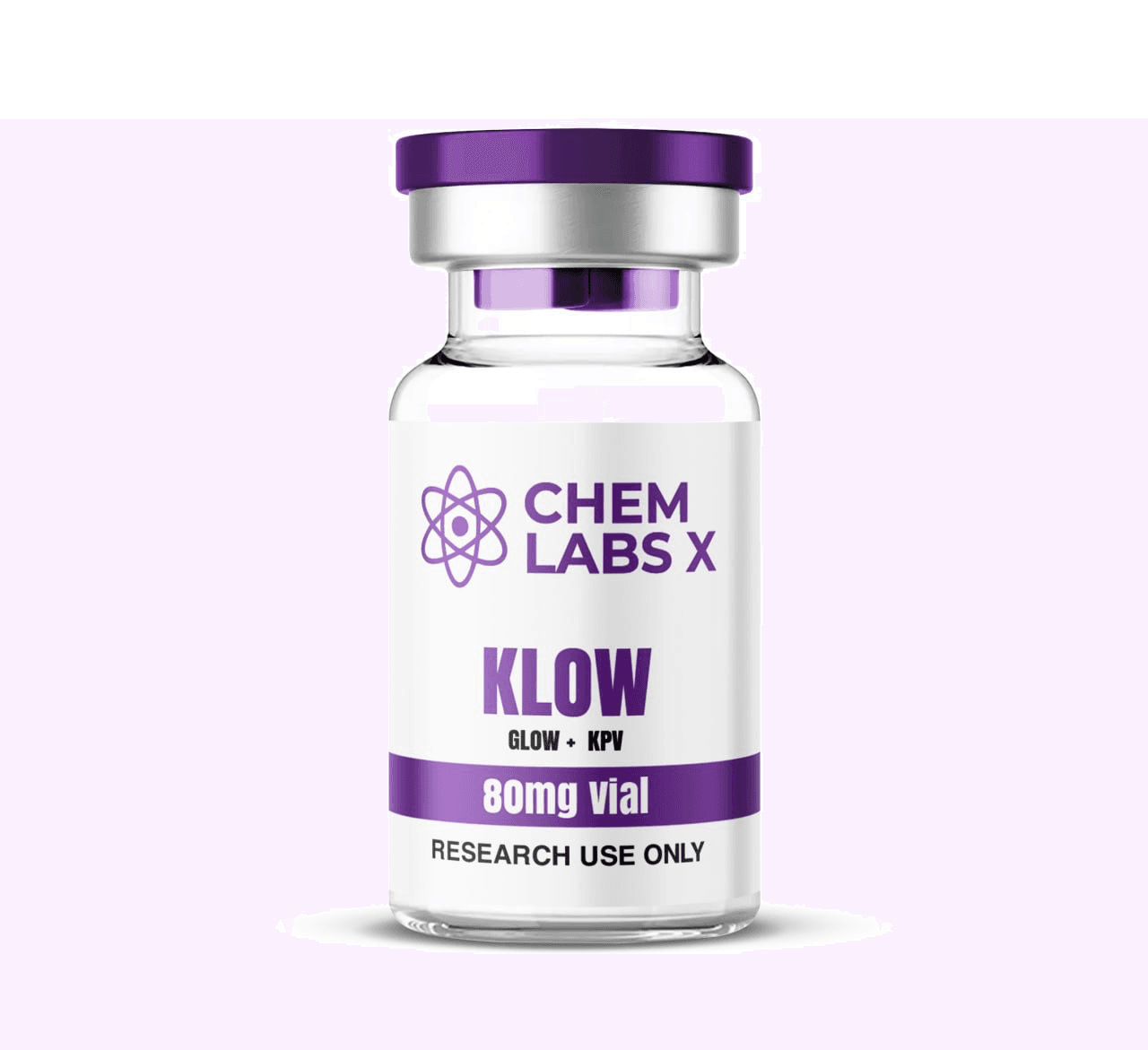 KLOW 80mg GHK-CU (50mg) / KPV (10mg) / BP-157 (10mg) / TB500 (10mg)