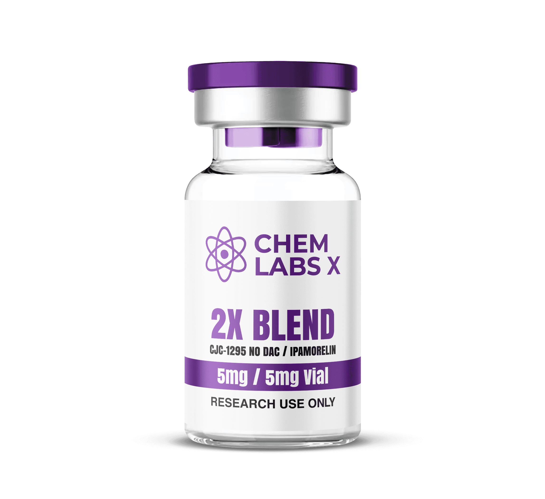 2X Blend CJC-1295 No DAC (5mg) / Ipamorelin (5mg)