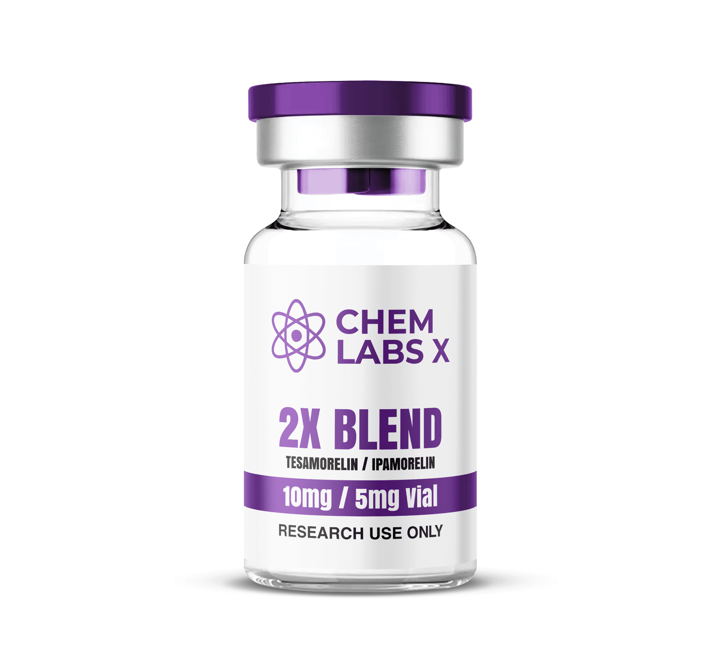 2X Blend Tesamorelin (10mg) / Ipamorelin (5mg)