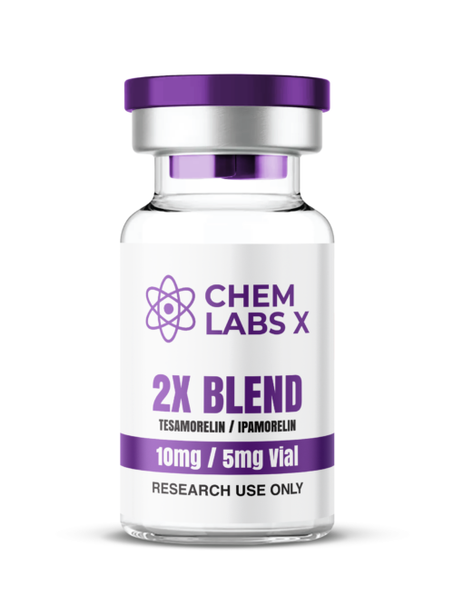 2X Blend Tesamorelin (10mg) / Ipamorelin (5mg)