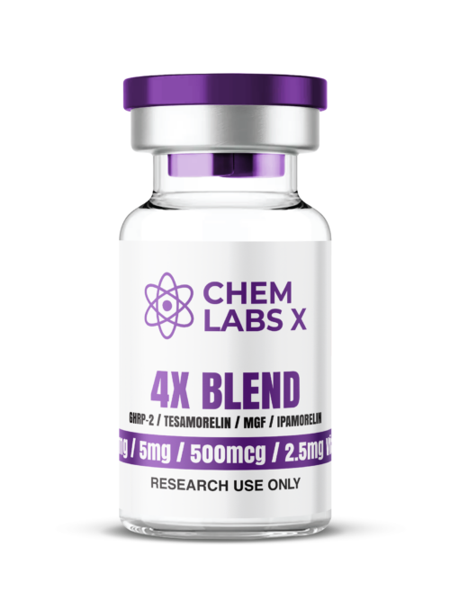 4X Blend GHRP-2 (5mg) / Tesamorelin (5mg) / MGF (500mcg) / Ipamorelin (2.5mg)